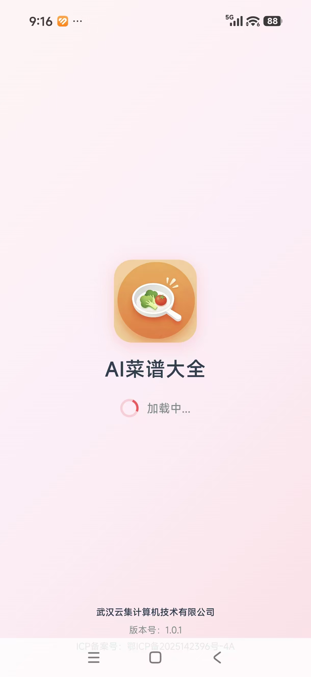 启动页